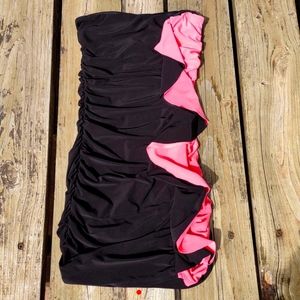 Strapless Y2k tube dress